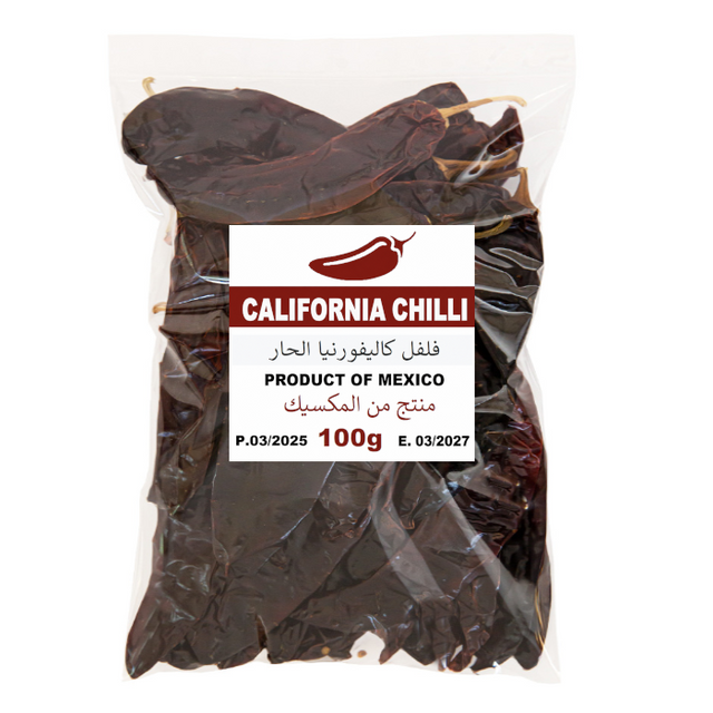 California Chili Pepper Dry 100 g Bag