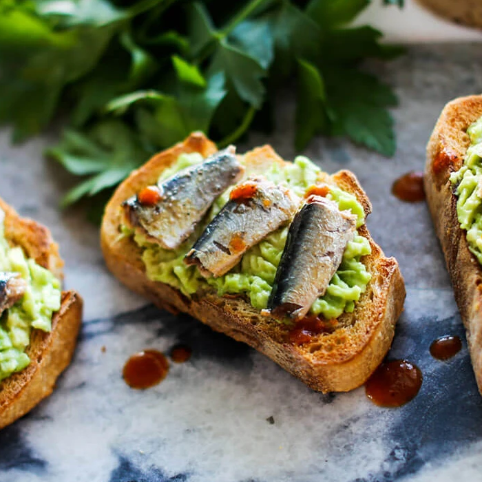 Sardine with Avocado