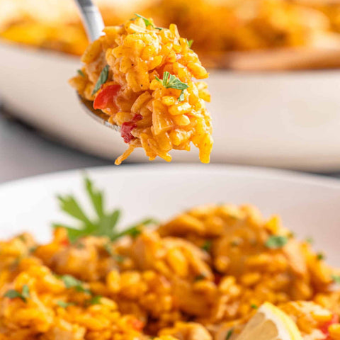 Paella: Rice, Broth & Spices | Paella: Arroz, Caldos y Especias
