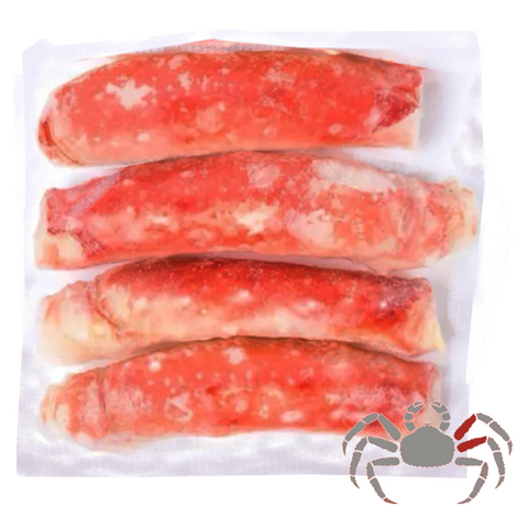 Red King Crab Leg Meat - cooked - 4 Merus. approx. 500g | Cangrejo real Patas Cocidas - 4 Merus. Aprox. 500 g