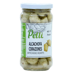 Mini Artichoke Hearts in Brine Pelli 290g Glass  | Mini Corazones de alcachofa Pelli 290g