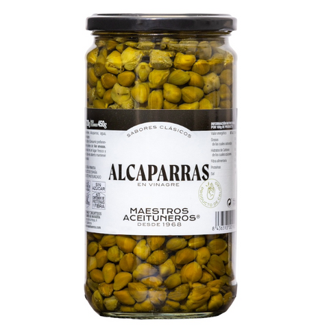 Capers in Vinegar|Alcaparras en Vinagre