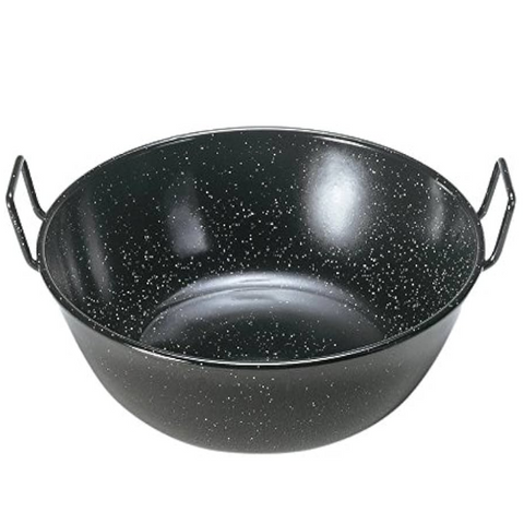 Deep Enamelled Pan 2 Handle Garcima |Sarten Honda Esmaltada 2 asas Garcima