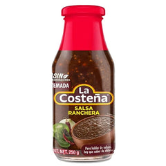 Mexican Ranchera Sauce La Costena 250g Glass Jar | Salsa Ranchera Mexicana La Costeña Tarro Cristal 250g
