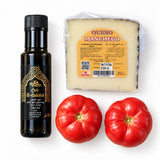 Fresh Tomato Salad with Manchego