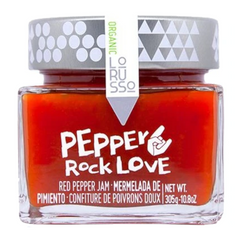 Organic  Sweet Pepper Jam Extra Lorusso 305 Glass Jar | Mermelada de Pimiento Rojo Ecologica Extra Lorusso 305g