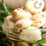 White Garlic in Extra Virgin Olive Oil Amanida 580g | Ajo Blanco en Aceite de Oliva Extra Virgen Amanida 580g