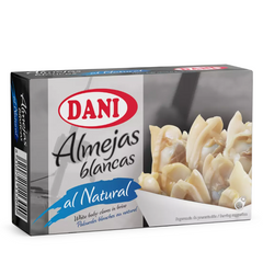 White Clams in Brine Dani|Almejas Blancas al Natural Dani