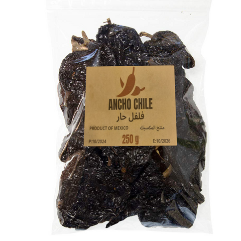 Ancho Chili Pepper Dry 250g