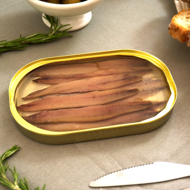 Cantabrian Anchovy 'Cero' in Sunflower Oil — Casa Santona 80g