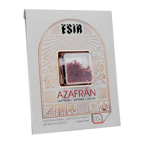 Saffron Strands ESIR 0.5g Plastic Box | Azafrán en Hebras ESIR (Caja de plástico de 0,5 g)