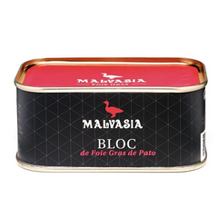 Bloc of Duck Foie Gras Malvasia 190g Tin  | Bloc de Foie Gras de Pato Malvasia 190g