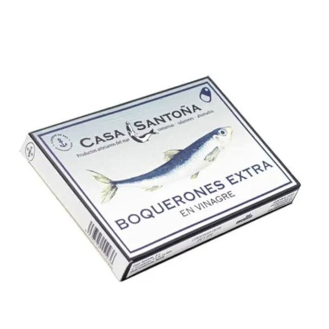 White Anchovies in Vinegar Extra — Casa Santona 100g | Boquerones en Vinagre Extra — Casa Santona 100g
