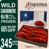Extra Large Wild Carabinero  6-8 PC (Spain - Frozen) | Carabinero Salvaje Extra Grande 6-8 Uds per kg (España - frozen) - La despensa