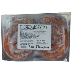 Beef Chorizo Sausage Spiral (Frozen) Argentina|Chorizo Argentino de Ternera Spiral Congelado