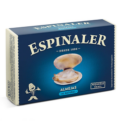 Calms In brine Espinaler 110g Tin | Natural Clams in Brine  Espinaler 110g Tin