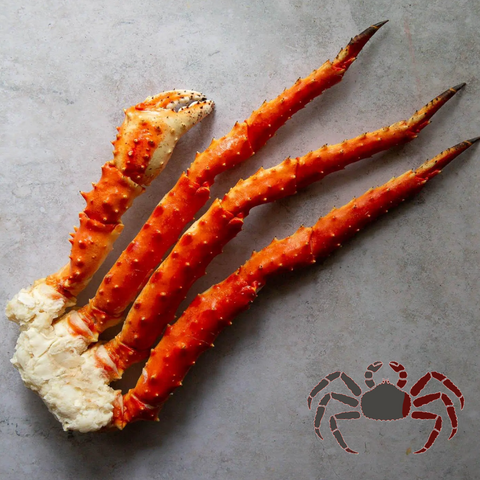 Red King Crab Cluster - cooked - Approx. 1.1 kg | Cangrejo Real  Secion  Cocida - Approx. 1.1 kg
