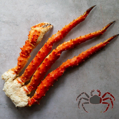 Red King Crab Cluster - cooked - Approx. 1.1 kg | Cangrejo Real  Secion  Cocida - Approx. 1.1 kg