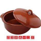 Clay Cocot Diameter 25 Cm|Cocot de Barro Diameter 25 Cm