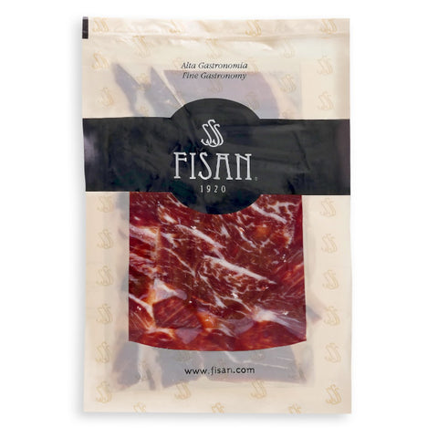 Bellota Ham 75% Iberico Hand Sliced Fisan | Jamón 75%  Ibérico de Bellota cortado a mano Fisan