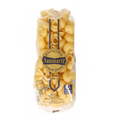 Pasta shells Artisan (Galets) Pastas Sanmarti 250g | Galets  Artesanos Pastes Sanmarti 250g