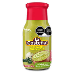 Guacamole Sauce La Costena 250g Glass Jar | Salsa Guacamole La Costeña Tarro Cristal 250g