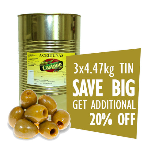 Gordal Green Olives Pitted|Gordal sin Hueso