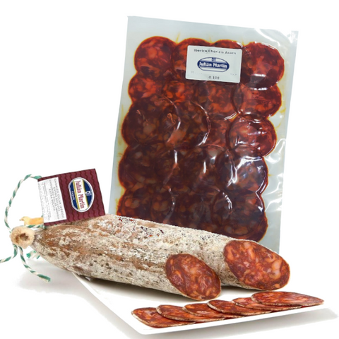 Iberian Chorizo 100% Bellota Julian Martin Approx. 100g | Chorizo 100% Iberico de Bellota Julian Martin Approx. 100g
