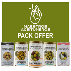 Maestros Aceituneros  Pack  Offer | Maestros Aceituneros  Surtido Oferta