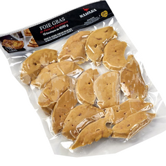 Frozen Duck Foie Gras 500g (14 Escalope of 25/40g) Malvasia | Foie Gras de Pato Congelado 500g (14 Escalope of 25/40g) Malvasía