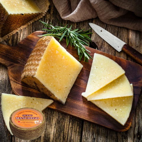 Manchego Aged (Anejo) Sheep Cheese P.D.O | Queso  Manchego D.O.P. Anejo de Oveja