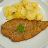 Beef Milanesas Frozen 4 x140g | Filetes de Ternera Empanados 4x140g Congelados