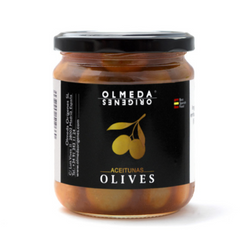 Marinated Green Olives KEKA Olmeda Origenes 370g | Aceitunas Verdes Marinadas Olmeda KEKA 370g