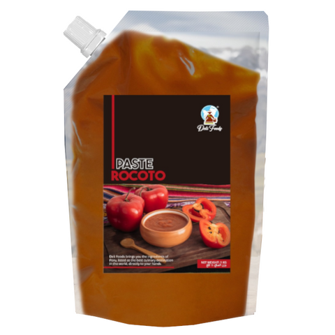 Rocoto Pepper Paste Deli Foods 1kg Flexi Pack | Pasta de Pimiento Rocoto 1Kg