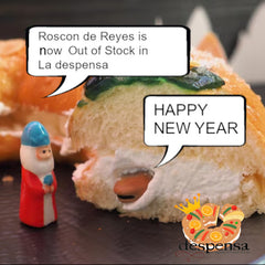 Roscon de Reyes Plain 5/6 Servings | Roscon de Reyes Sin Relleno 5 /6 Porciones