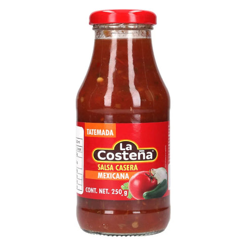 Homemade Mexican Sauce La Costena 250g Glass Jar | Salsa Casera Mejicana 250g La costena
