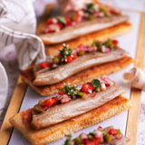 Smoked Sardine Fillets Gourmet 400g Terrine | Lomos de Sardina Ahumada Gourmet 400g - La despensa