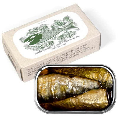 Smoked Sardine in Extra Virgin Olive Oil JOSE Gourmet 120g Tin