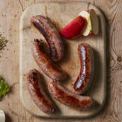 Frozen English Pork & Smoked Apple Sausages 6 Pc  | Salchichas congeladas de cerdo inglés a la manzana ahumada 6 Pc