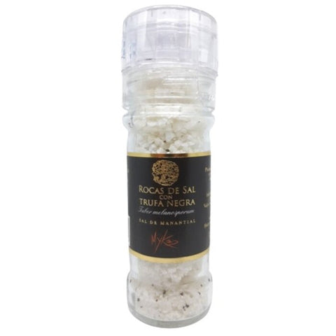 Crystal Salt with Black Truffe Grinder|Molinillo de Rocas de Sal con Trufa Negra