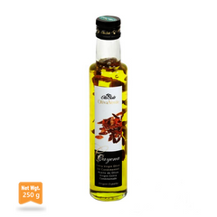 Arbequina Extra Virgin Olive Oil With Cayenne Pepper|Aceite de Oliva Extra Virgen Arbequina con Pimienta de cayena