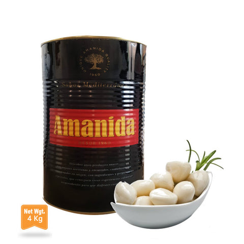 White Garlic in Extra Virgin Olive Oil|Ajo Blanco en Aceite de Oliva Extra Virgen