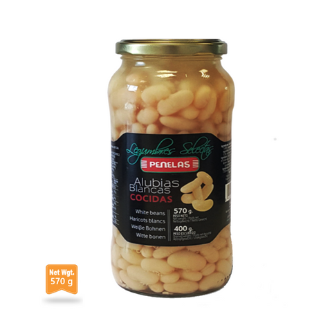 Cooked White Beans|Alubias Blancas Cocidas