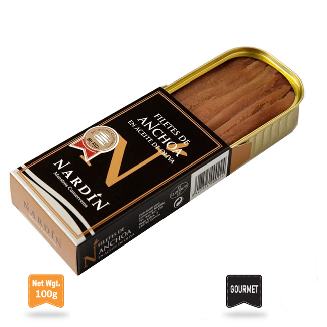 Cantabric Sea Anchovies in Olive Oil   - Nardin