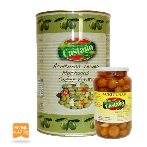 Green Olives Verato Flavour|Aceituna Verde Sabor Verato