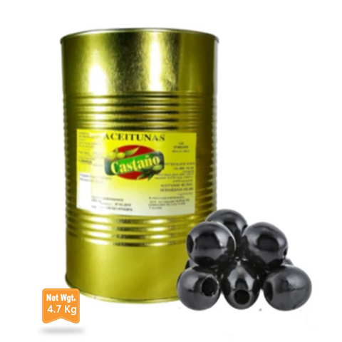 Pitted Black Olives 240/260 |Aceitunas Negras Sin Hueso 240/260