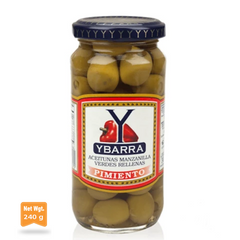Olives Stuffed with Red Pepper Ybarra|Aceitunas Rellenas de Pimiento Ybarra