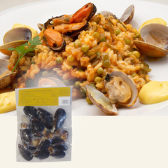 Shellfish Mix For Paella Frozen | Combinado de moluscos Congelado