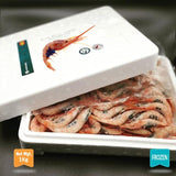 Wild Blue Belly Shrimp (100/150 Pc/ kg Spain)|Quisquilla (100/150 Uds per kg - España)
