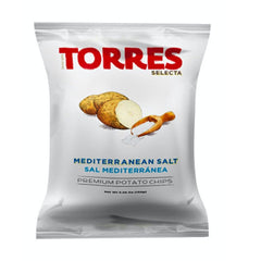 Torres Potato Chips Mediterranean Salt |Patatas Fritas Torres con Sal Mediterranea